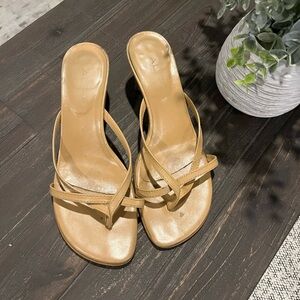 Aldo Beige Strappy Women's Sandals